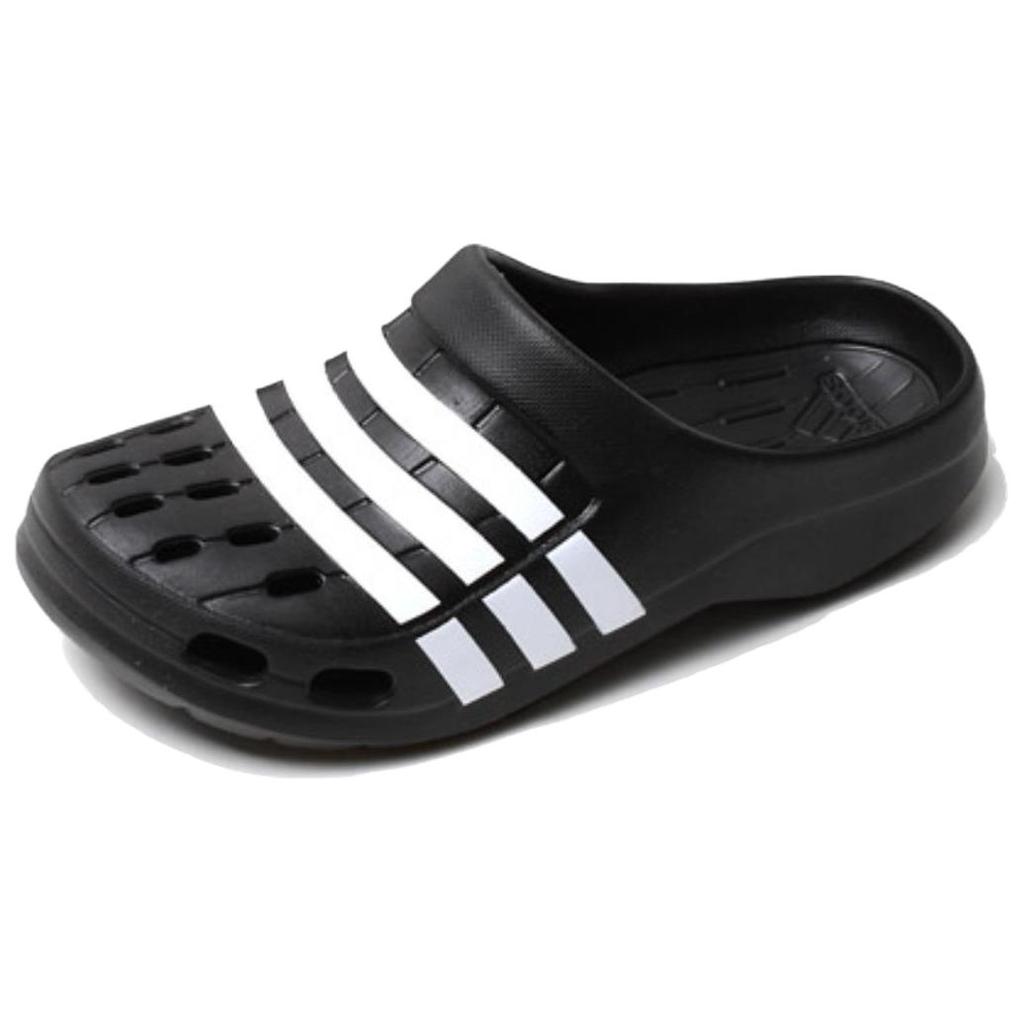 Adidas Durmo Clog Comfortable Versatile Anti-Wear Non-Slip Closed-Toe Slippers Unisex Footwear Black G62033
