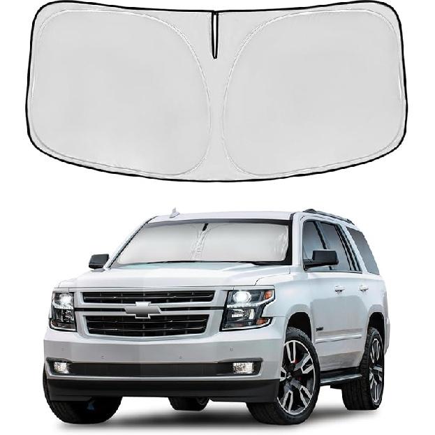 Windshield Sun Shade For Mazda 3 2014-2018 Double Layer 240T Front Window Shade Fit Mazda 3 Sun Visor Foldable Shade Blocks UV Rays Summer Must Have