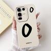 Чехол для Infinix Note 50 4G X6858 Милый чехол с счастливыми буквами Мягкий ТПУ чехол для телефона Для Infinix Note 50 Pro Plus 50X 5G Note50 Fundas