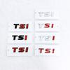3D ABS Логотип TSI Эмблема Буквы Значок на багажник автомобиля Для 4 5 6 7 TSI Наклейка Аксессуары