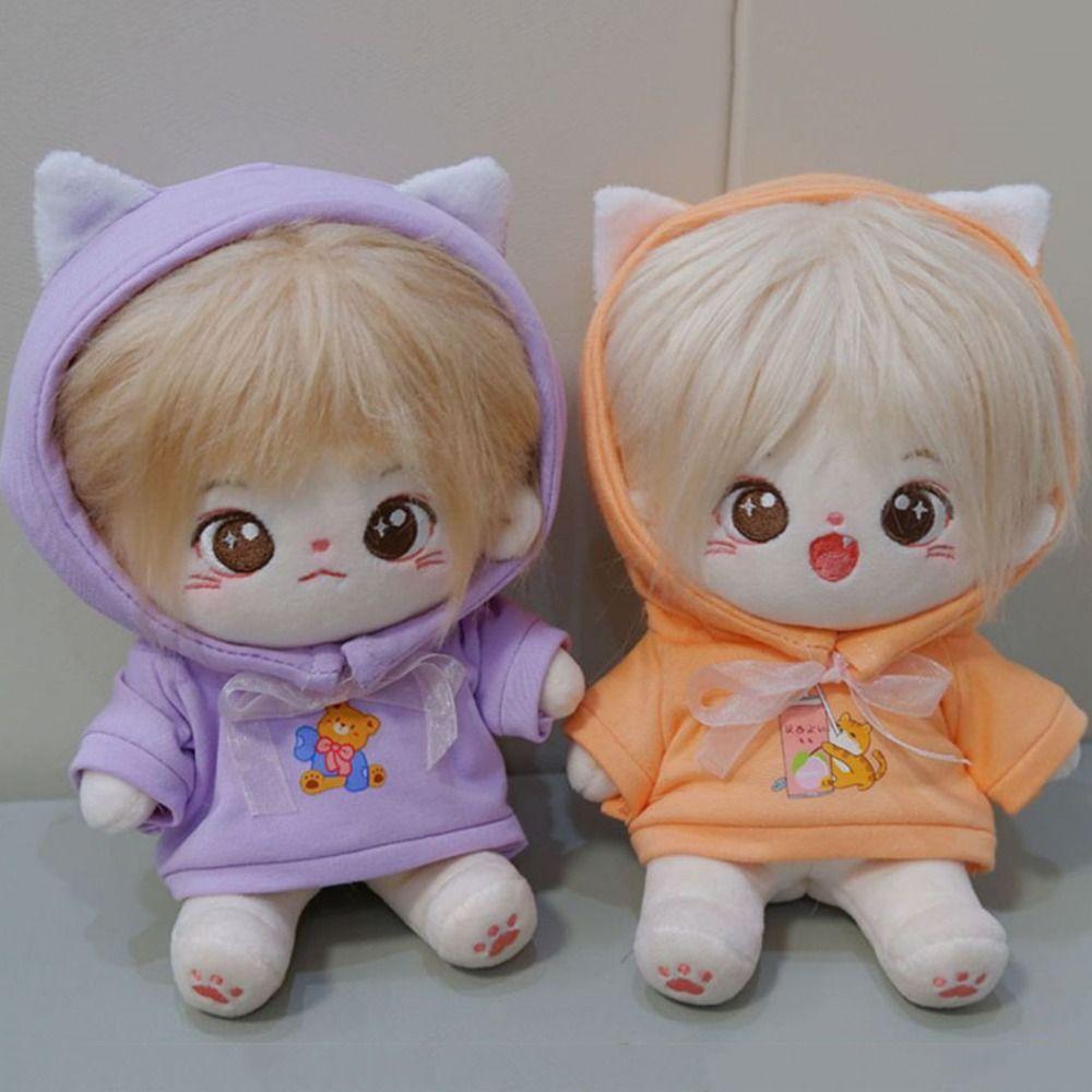 Dress Up 20cm Cotton Doll Clothes DIY Clothing Plush Toy Clothes Idol Doll Clothes Toy Accessories