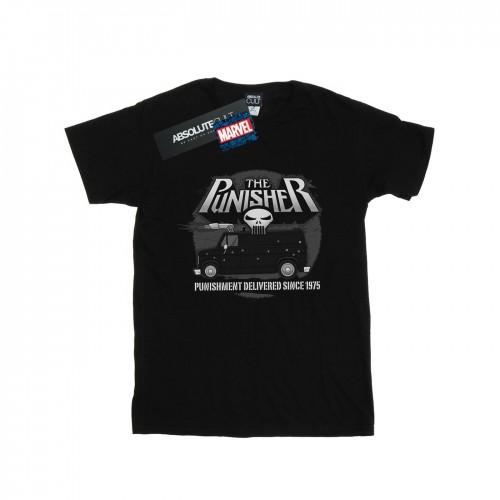 Marvel Mens The Punisher Battle Van T-Shirt