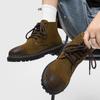 Модные ботинки из натуральной кожи, роскошный дизайнерский стиль, для работы и вечеринок, трендовые молодежные 38-46, уличные, классические на шнуровке, горячие