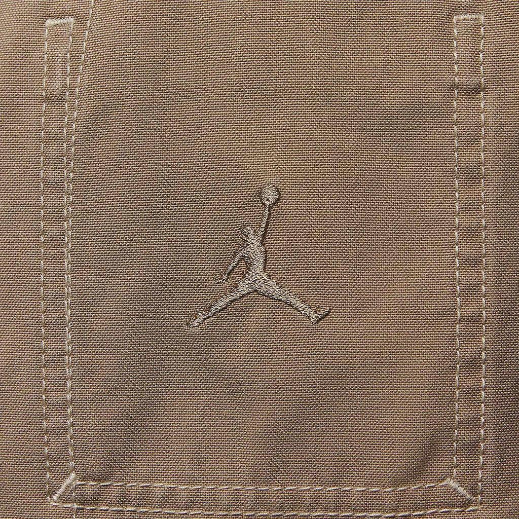 Jordan Essentials Чикаго Однотонная Свободная Удобная Модная Теплая Куртка Мужская Куртка Коричневая HF9318257