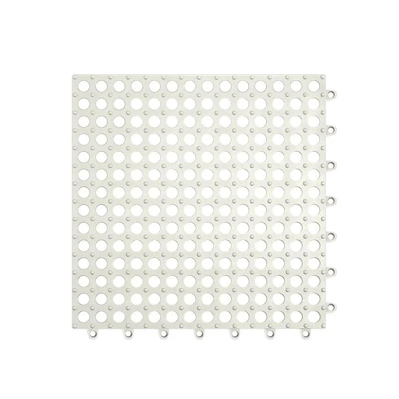 Резиновая напольная плитка мягкая ПВХ нескользящая плитка для соединения душевой коврик уличный подушка коврик для ванной комнаты палуба слив бассейн патио балкон