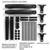 ENLEE Bicycle Fender Gravel Flat Handle Road Car Melon Car Front and Rear Common Gear Plate with Tail Quick Removal