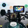 Мотоцикл Carplay IP65 Водонепроницаемый 1080P 5-дюймовый WiFi беспроводной Android-Auto DVR монитор Видеорегистратор Навигация для мотоцикла