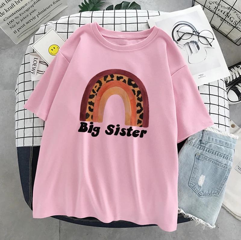 Динозавр Лето Новая Мультяшная Повседневная Панк Женская Футболка с Коротким Рукавом Харадзюку Винтаж Веселая Мода Инс Милая Сладкая Свободная