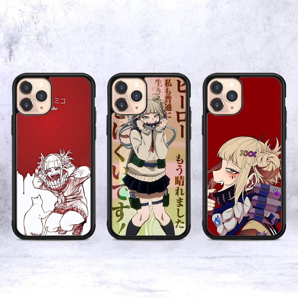 Himiko Toga Boku No Hero Academia Phone Case Silicone PC+TPU For For iPhone 11 12 13 14 15 16 Plus Pro Max Cover