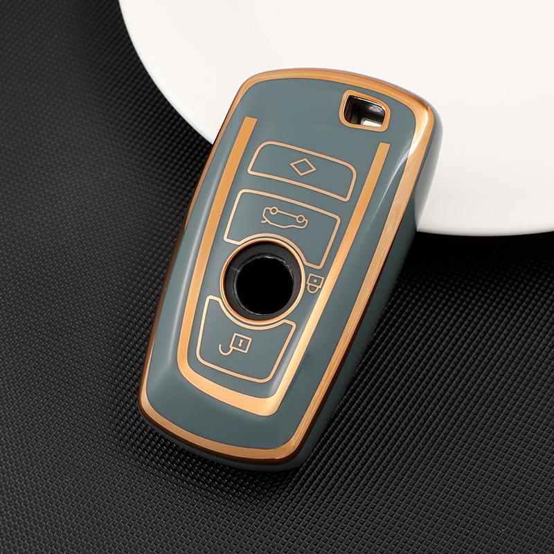 Для BMW чехол для ключей из ТПУ, чехол для ключей X1 X2 X3 X5 X6 F10 F20 F30 F15 F11 F25 525i 530i F48 E60 E87 M3 M4 G30 G20, аксессуары для ключей