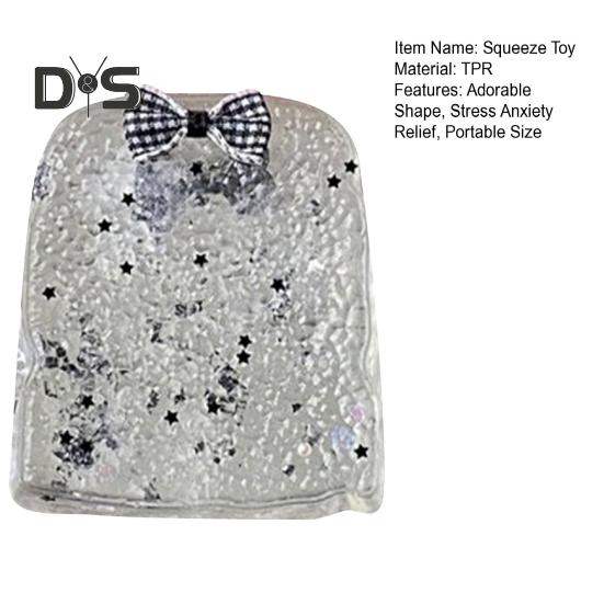 Прозрачная игрушка-вафельница для снятия стресса, прозрачный пончик, тост, круассан, сенсорная игрушка для детей, подростков, взрослых, мягкий мячик для снятия стресса, кошачья лапка, игрушка-фиджет