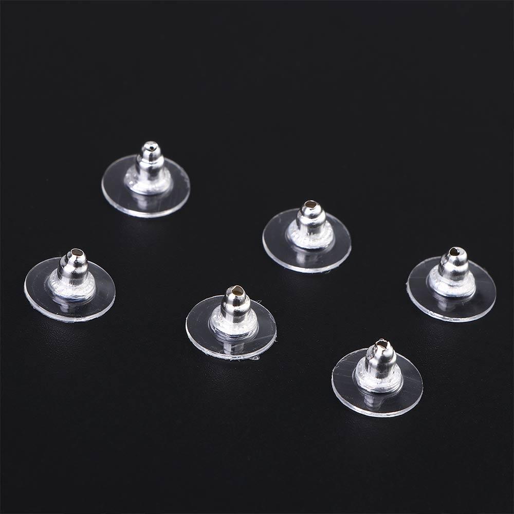 Выводы Прозрачные Аксессуары Модные Подушечки для Серег Заглушки для Задней Части Серег Заглушки для Задней Части Серег-Гвоздиков