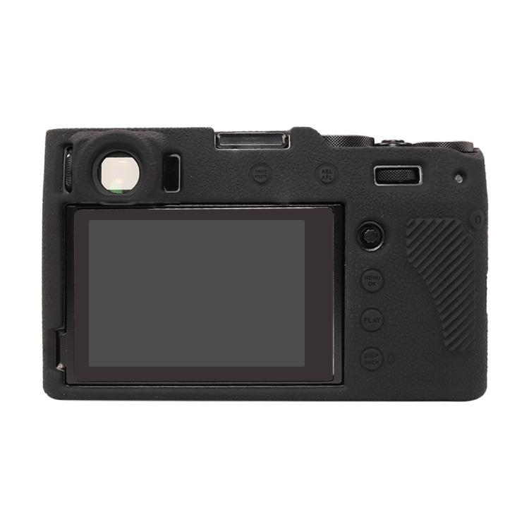 Litchi Texture Soft Silicone Shockproof Protective Case For FUJIFILM X100VI Mirrorless Camera