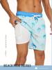 Men's Beach Shorts - Stretchy Breathable Perfect for Outdoor Activities In Summer Double-layer Beach Shorts
