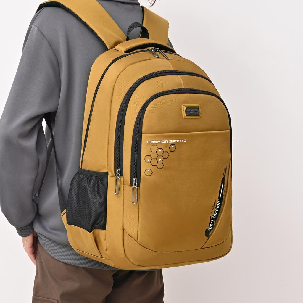 Рюкзак для мужчин Модный компьютерный бизнес-рюкзак для старших мальчиков Школьный рюкзак для средней школы и колледжа