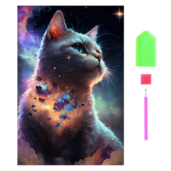 1 комплект DIY набор для рисования стразами изысканный яркий цвет мультяшный узор картина ремесло украшение дома