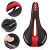 Bike Saddle Mountain Bike Seat Breathable Comfortable Bicycle Seat PU Leather Gel Filled Shockproof Men Women Bicycle Saddle