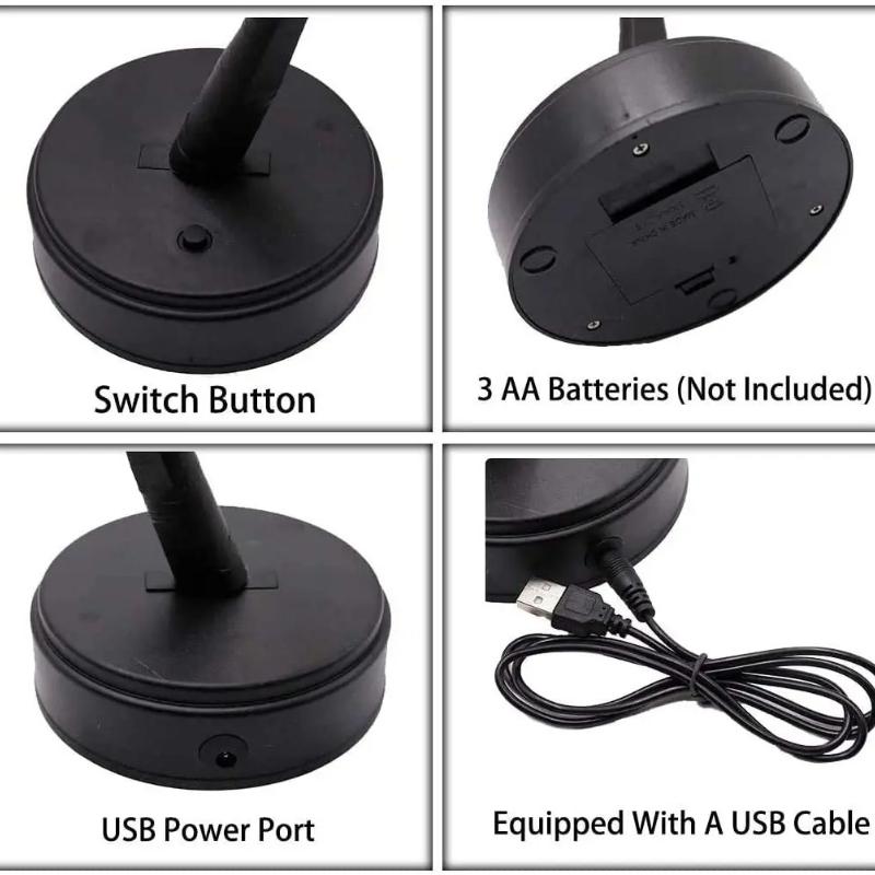 Украшение дома USB/питание от батареи сенсорный выключатель теплый белый искусственный бонсай цветущая вишня настольное дерево светодиодная лампа