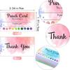 50pcs Punch Cards, My Reward Cards for Student, Home Behavior Incentive, Loyalty Cards Flower Punch Cards
