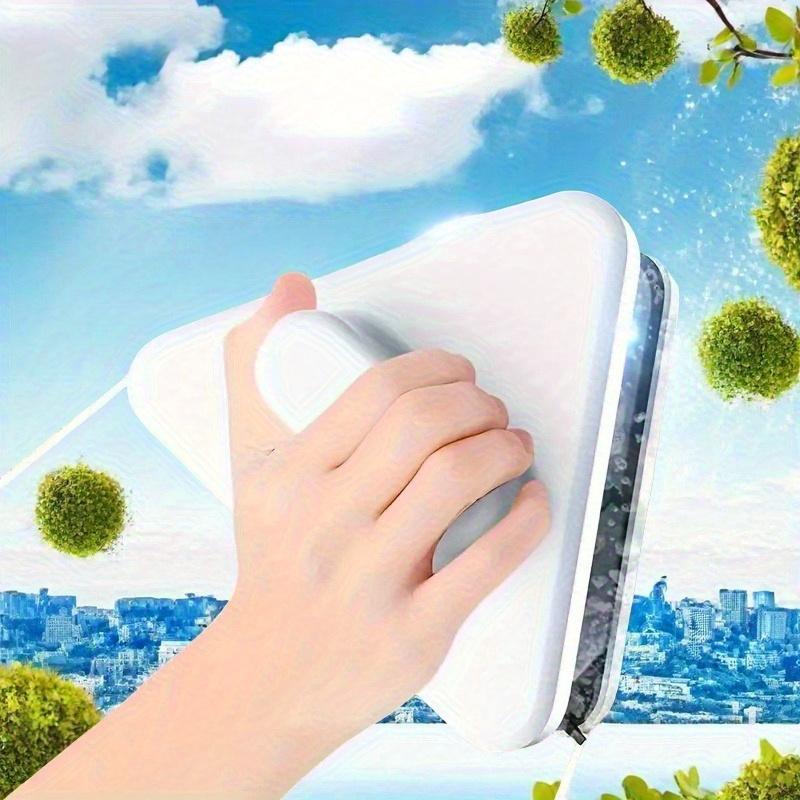 Магнитный двусторонний набор аксессуаров для чистки окон | Универсальный для стекла 3-10 мм, Не требует питания, Портативный дизайн, Для высотных жилых зданий
