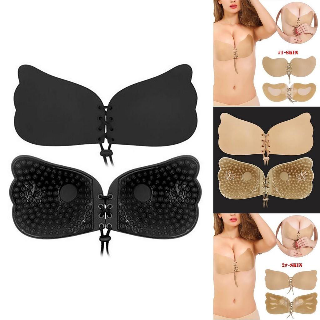 Women Sexy Lingerie Silicone Adhesive Stick On Magical Push Up Invisible Bra For Ultimate Comfort And Support