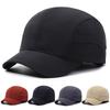 Summer Retro Short Brim Baseball Cap Men Women Outdoor Sports Quick-Drying Cap Sunscreen Cap