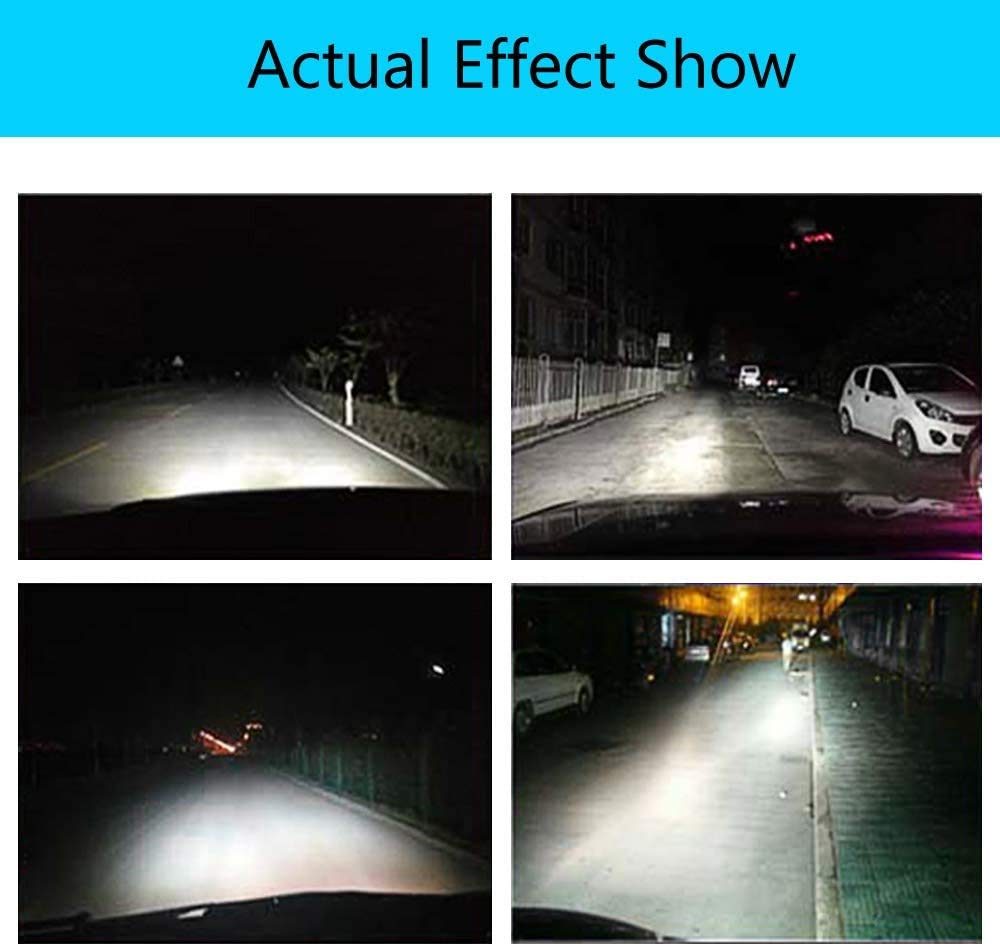 Галогенная лампа H7, Белая фара, Галогенная лампа, Высокая эффективность, 100 Вт, 6000 К, Упаковка из 2 штук (9006/HB4)