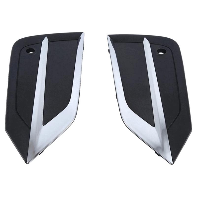 1 Pair Car Front Bumper Grille Auto Accessory 31449213 31694539 31425187 for XC60 MK2 Fog Lamp Bezel Grille  Replacement