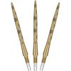 Набор из 3-х наконечников для дартса Target Darts Swiss Storm Onyx 35 мм Серебристый Золотой Черный