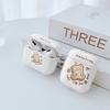 Tide brand cartoon bear AirPods 1/1st generation protective case, suitable for transparent Apple Pro1st generation Bluetooth headset soft case female