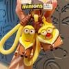 Minions Winter Keychain Cute Cartoon Charms For Backpacks And Gifts**