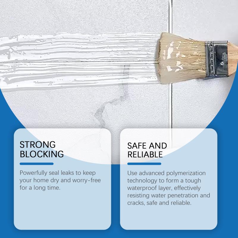 Premium Waterproof Roof Coating Anti Leak Repair Agent High Strength Sealant for Indoor Outdoor Home Renovation