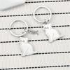Key Holder Cat Key Ring Couple Lovers Kittens Keychain Cat Fish Keychain Jewelry Accessories