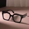Роскошные квадратные оправы для очков Женские Мужские Минималистичные Прозрачные Очки Крутые Очки с прозрачными линзами Oculos