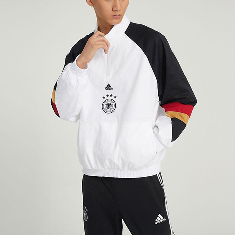 adidas Германия Куртка Мужская Белая (унисекс) Куртки HF4072