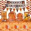 Basketball Theme Super Bowl Series Party Decoration Arrangement Props Pendant Banner Flag Paper Plate Paper Cup