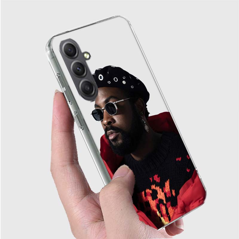 Damso Rapper Phone Case for Samsung A16 A26 A36 A56 A17 A37 A57 A07 A06 A02S A03 A04S A05S Galaxy Note 20 10 A50S A71 A51 A31 A3
