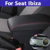 Для Seat Ibiza Armrest Box Для Seat Ibiza 6j Ibiza 6L Car Armrest Auto Storage Box Модернизированные детали Аксессуары для салона автомобиля Arm