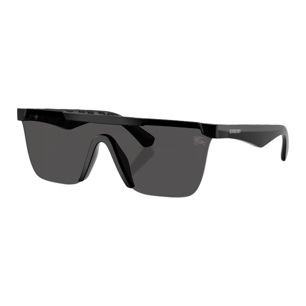 Burberry 4480D Brand Logo Irregular Shape Sunglasses Unisex sunglasses Black 0BE4480D-3001