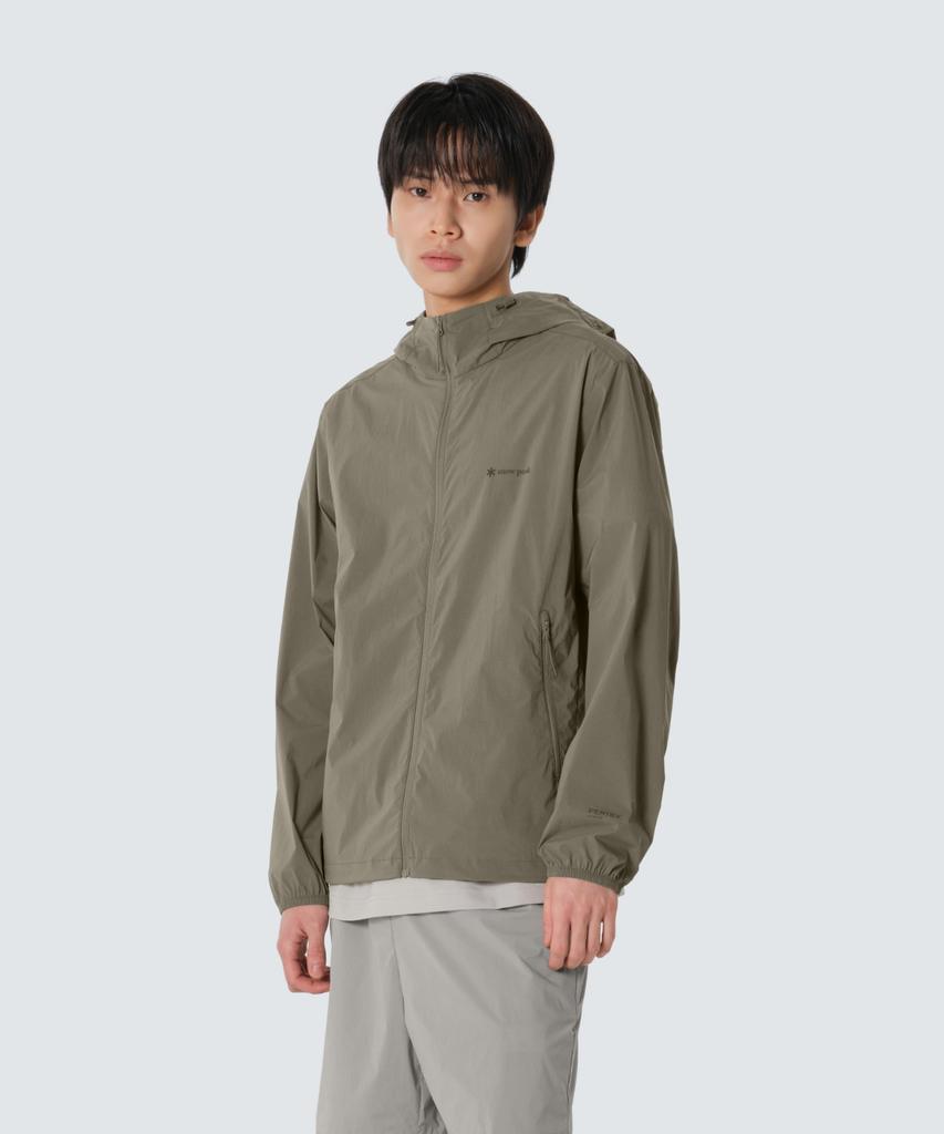 Snowpeak Apparel Pico Sunblock Ультралегкая ветровка Pertex (S26Mmtwb78) хаки