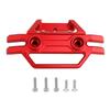 Metal / Brass Red Gearbox Housing Steering Kit Drive Shaft Shock Mount Bumper Gear for 1/14 MJX 14209 14210 RC Car Upgrade Part