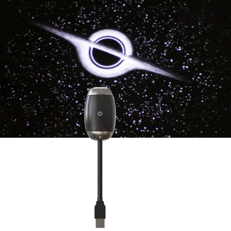 USB Светящийся Декор Проекция Звездного Неба Млечный Путь Сатурн Фон Декоративное Украшение Проекции для Салона Автомобиля Спальни Дома Настенный Декор