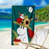 Ultra-Soft Beach Towel with Moomin Theme,Ideal for Pool - Camping, Diving - Perfect Travel Essential, Vibrant Beach Towel.