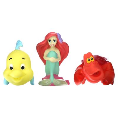 The First Years Игрушки для купания, 6 месяцев+, Disney Princess Ariel, 3 шт. в упаковке