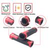 PYYG6 2PCS Motorcycle Handlebar Grips CNC PVC Handle Bar Rubber Gel Grips For Honda CBR 125R 954 600 F4i 650F 650R 1100XX 1000F