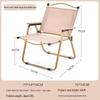 OIMG Portable Aluminum Folding Camping Chair