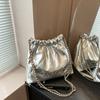 Вместительная сумка-бриллиант женская новая весенне-летняя универсальная сумка-ведро сумка на цепочке премиальная сумка через плечо