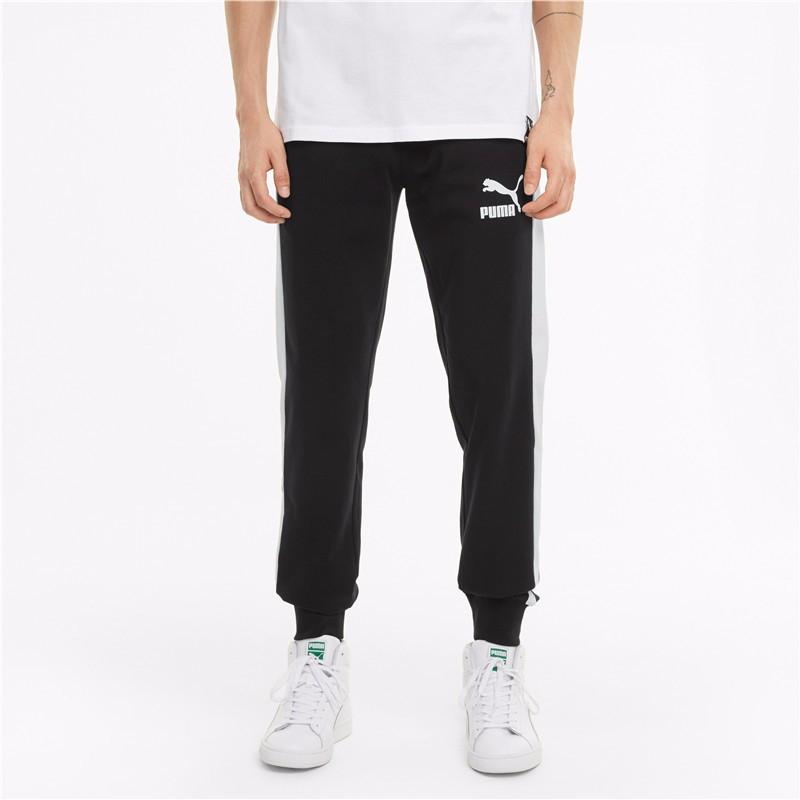Puma Casual Running Knitted Long Pants Men Bottoms Black 531476-01