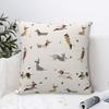Dachshund Square Pillow Case Dogs Animal Cushion Cover Awesome Zipper Decorative Pillowcase for Car 18x18