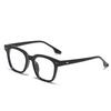 Vintage Round Glasses with Pearls Women Chic Oversized Blue Light Blocking Optical Frames Trendy Brand Design Eyeglasses
